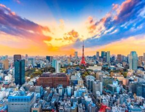 Tokyo Skyline Foto