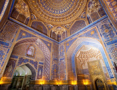 interno palazzo uzbekistan