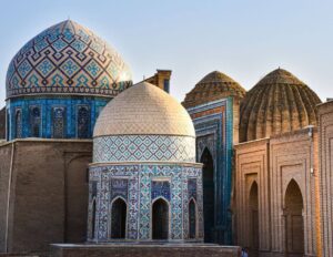 edifici architettonici tipici dell'Uzbekistan